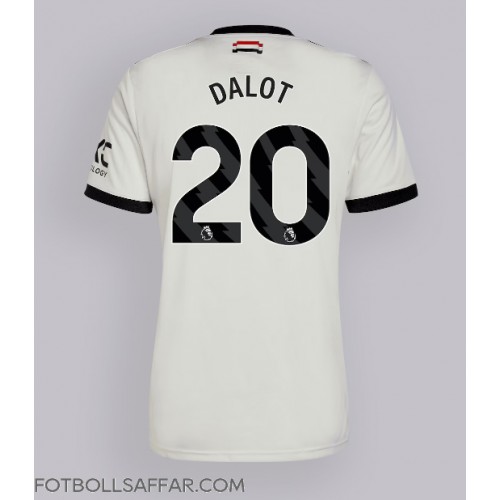 Manchester United Diogo Dalot #20 Tredjeställ 2024-25 Kortärmad